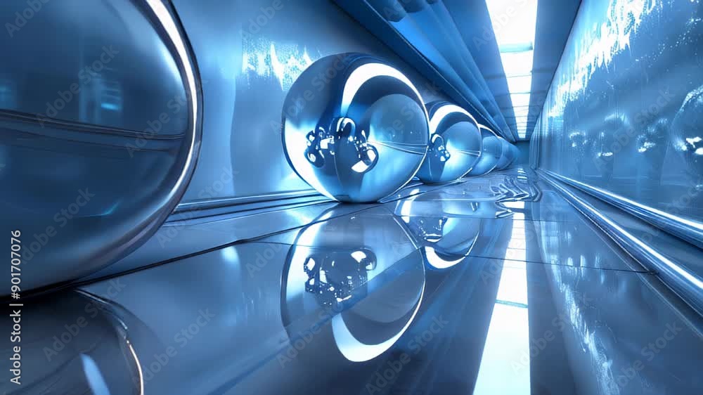 A shiny, metallic balls arranged on a reflective surface.
A shiny, metallic balls arranged on a reflective surface.