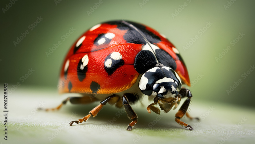 ladybug on a leaf ladybug on a leaf