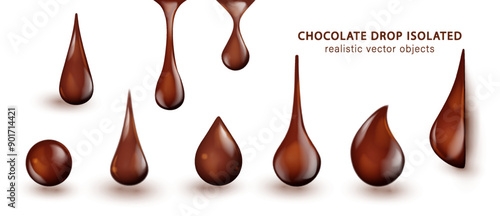 Milk , white water droplet or cream drip isolated PNG. Realistic drop shampoo, gel or lotion skincare collections