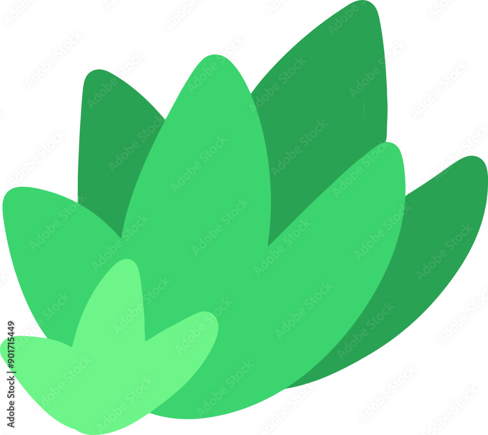 Hand drawn doodle vector illustration of bushes and grass Hand drawn doodle vector illustration of bushes and grass