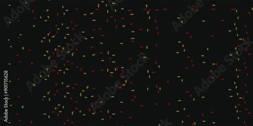 Dark Black vector background with cards signs. Glitter abstract sketch with isolated symbols of playing cards. Smart design for your business advert of casinos.