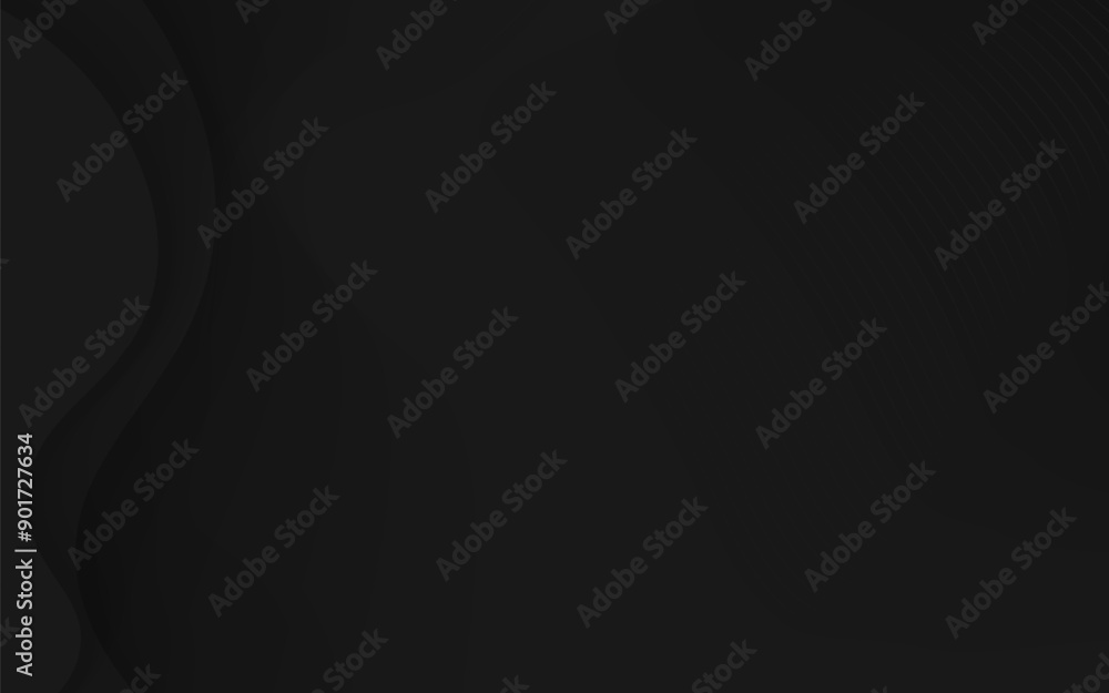 Minimalistic black abstract design with smooth waves and curved layers, perfect for elegant and modern digital backgrounds. Minimalistic black abstract design with smooth waves and curved layers, perfect for elegant and modern digital backgrounds.