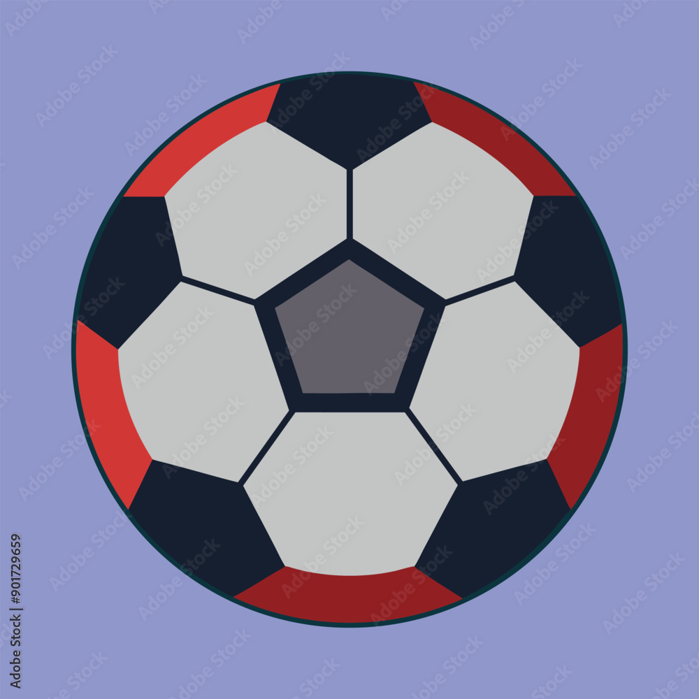 Fototapeta premium soccer or football icon