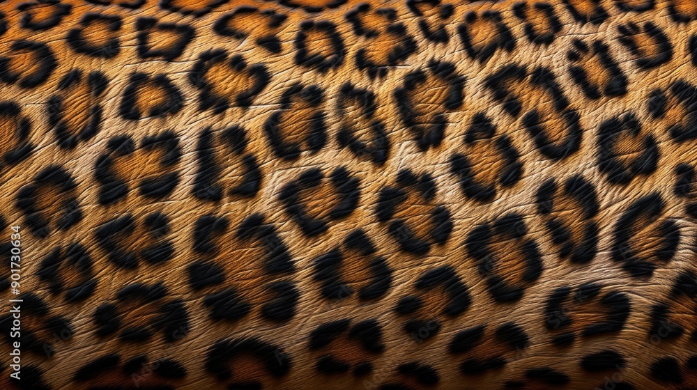 Detailed 3D texture of leopard spots with rich colors animal themed sleek and detailed Detailed 3D texture of leopard spots with rich colors animal themed sleek and detailed