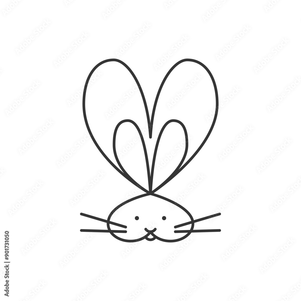 Safety for animals linear icon, animal protection editable stroke symbol. Safety for animals linear icon, animal protection editable stroke symbol.