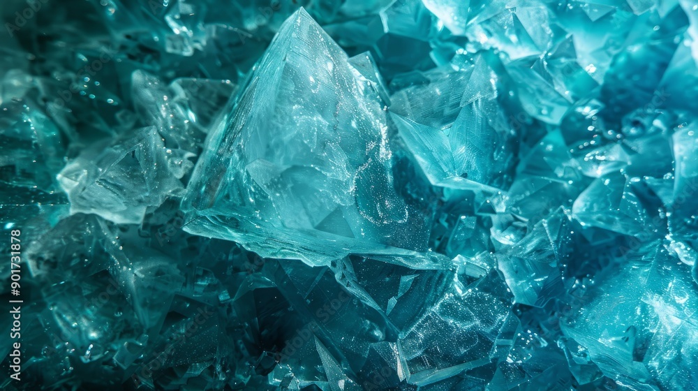 Teal crystal texture. A closeup of teal crystals, showcasing their intricate formations and icy cool tones. Perfect for backgrounds and design elements. Teal crystal texture. A closeup of teal crystals, showcasing their intricate formations and icy cool tones. Perfect for backgrounds and design elements.