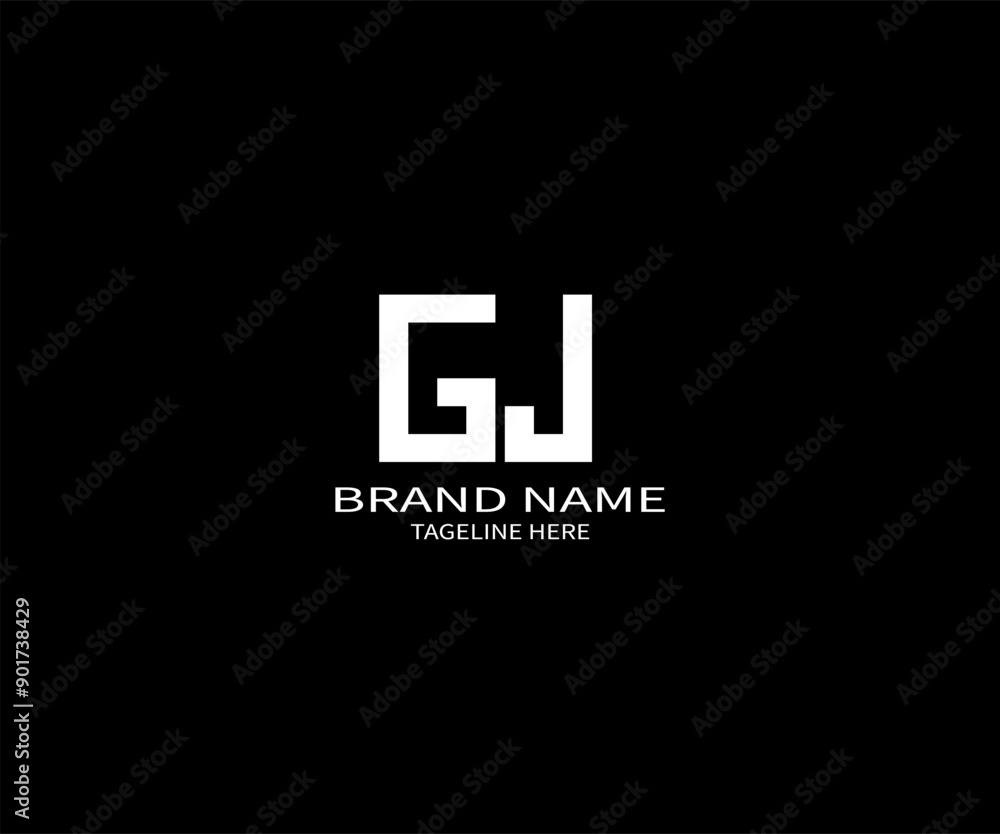 GJ letter logo design. circle, triangle, hexagon, flat and simple style with white color variation letter logo set in one artboard. GJ minimalist GJ letter logo design. circle, triangle, hexagon, flat and simple style with white color variation letter logo set in one artboard. GJ minimalist