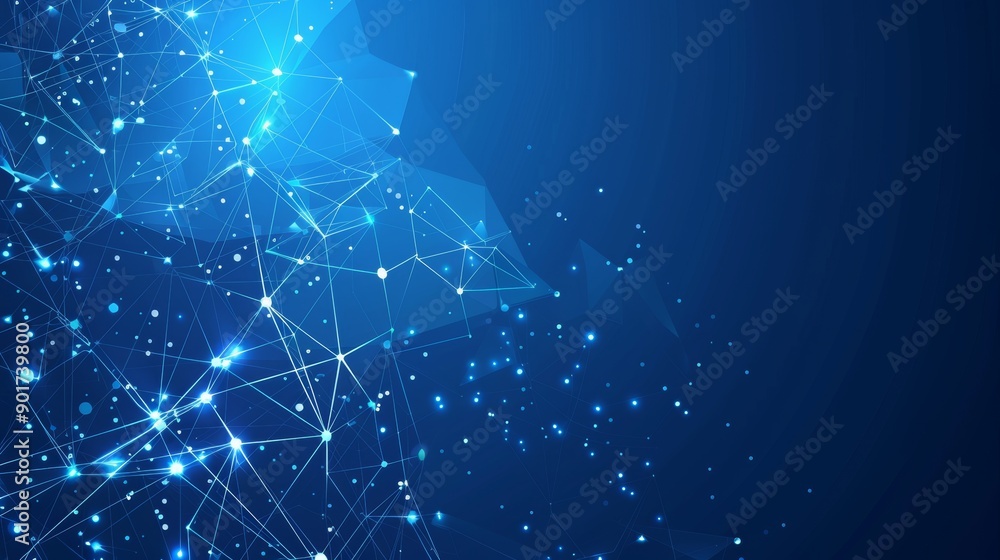 3D illustration of a network concept. Internet communication. 3D illustration of a network concept. Internet communication.