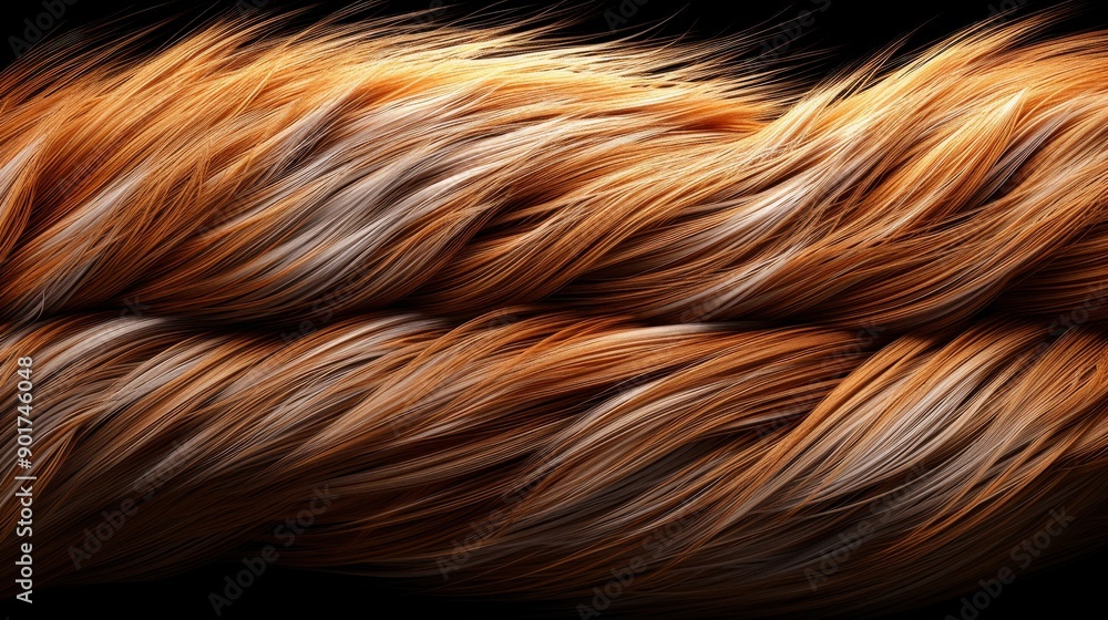 Detailed 3D texture of dog fur with rich colors animal themed sleek and detailed Detailed 3D texture of dog fur with rich colors animal themed sleek and detailed