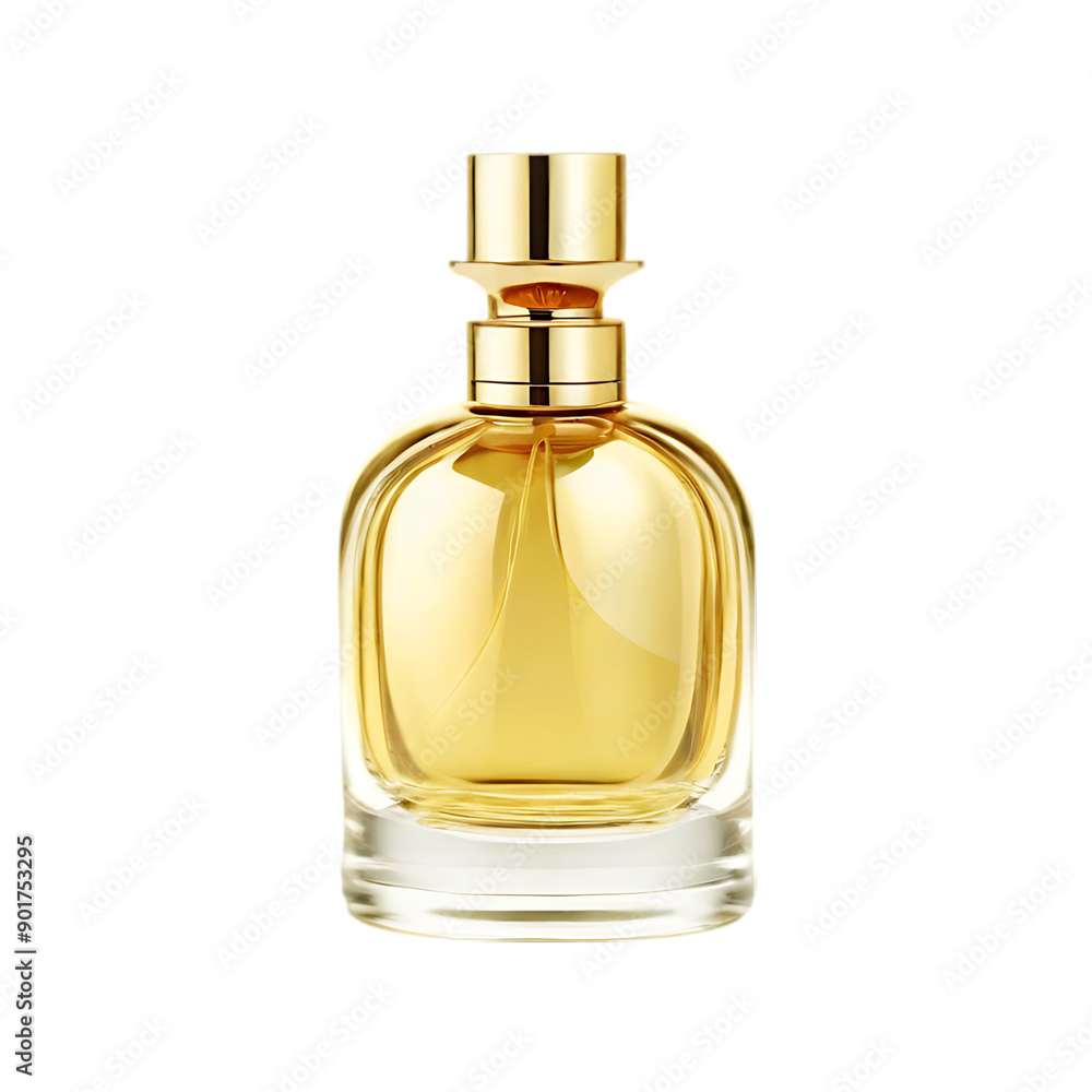 Luxury Perfume Bottle isolated on a transparent background by AI generative Luxury Perfume Bottle isolated on a transparent background by AI generative