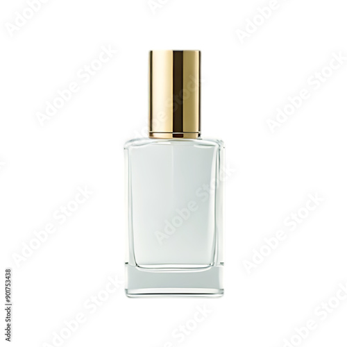 Luxury Perfume Bottle isolated on a transparent background by AI generative