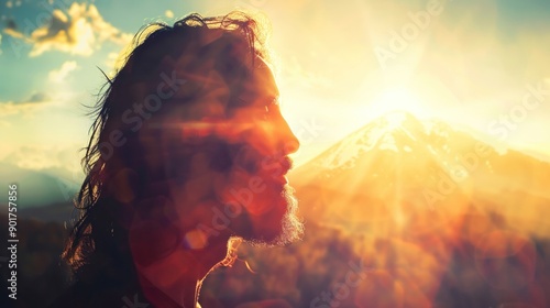 Wallpaper Mural Jesus at the Mount of Transfiguration (close up focus on Torontodigital.ca