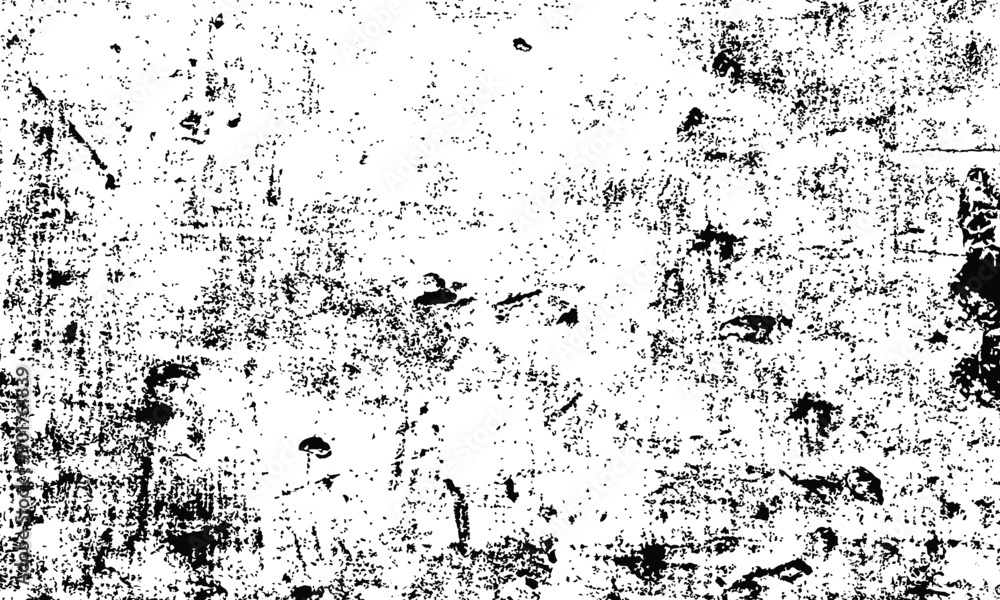 Fototapeta premium Grunge distressed overlay texture and background - wide banner format background with copy space for text. Grunge texture of chips, cracks,scratches.Soft white grunge.Distressed black grunge texture.