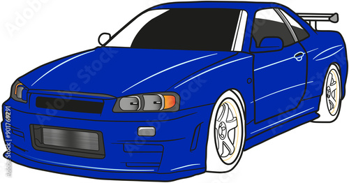 Nissan Skyline R-34  photo