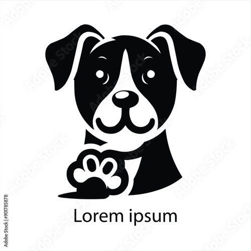 a pet logo design for brand