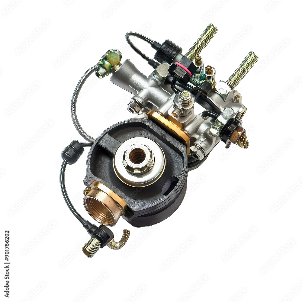 Engine Speed Sensor RPM Sensor Isolated: Perfect White Background PNG Engine Speed Sensor RPM Sensor Isolated: Perfect White Background PNG