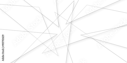 Abstract industrial Design random lines black on white background.Geometric seamless minimalist pattern with straight lines design.luxury black geometric random chaotic lines.squares and triangle line