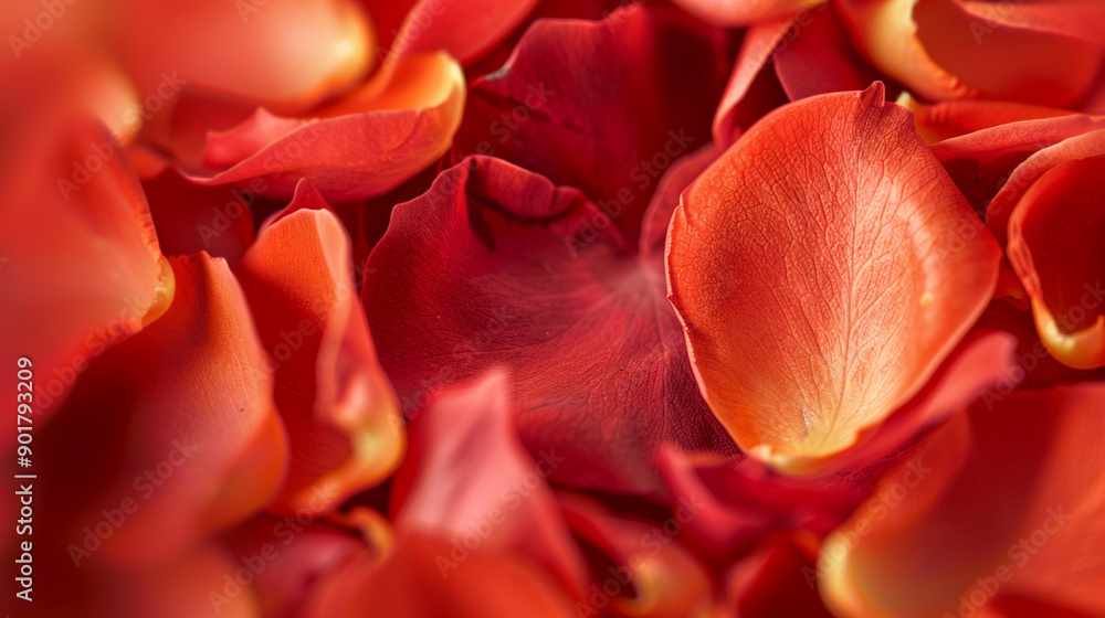 Close-up of abstract rose petals forming a heart shape with soft, blurred edges Close-up of abstract rose petals forming a heart shape with soft, blurred edges