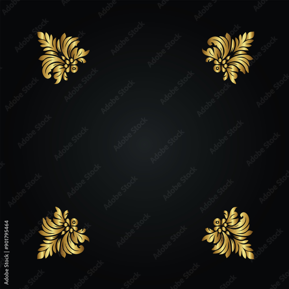 Ornament vector art illustration. floral vine, border, golden vector design. Ornament vector art illustration. floral vine, border, golden vector design.
