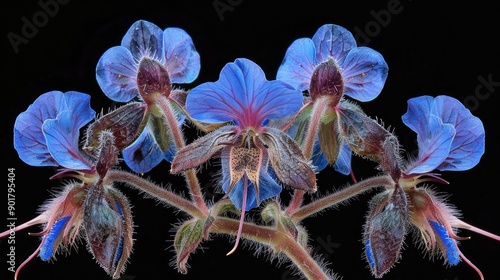 Borago A Genus of Plants in the Boraginaceae Family with Five Accepted Species photo