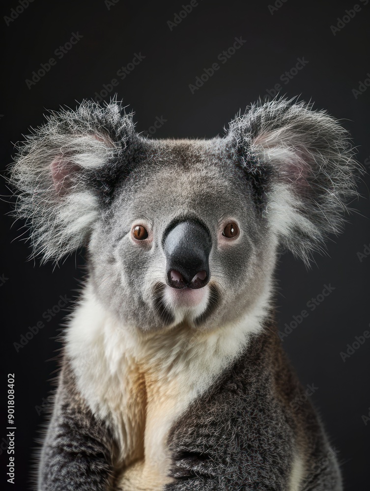 Fototapeta premium Close-up of a Koala on a Branch