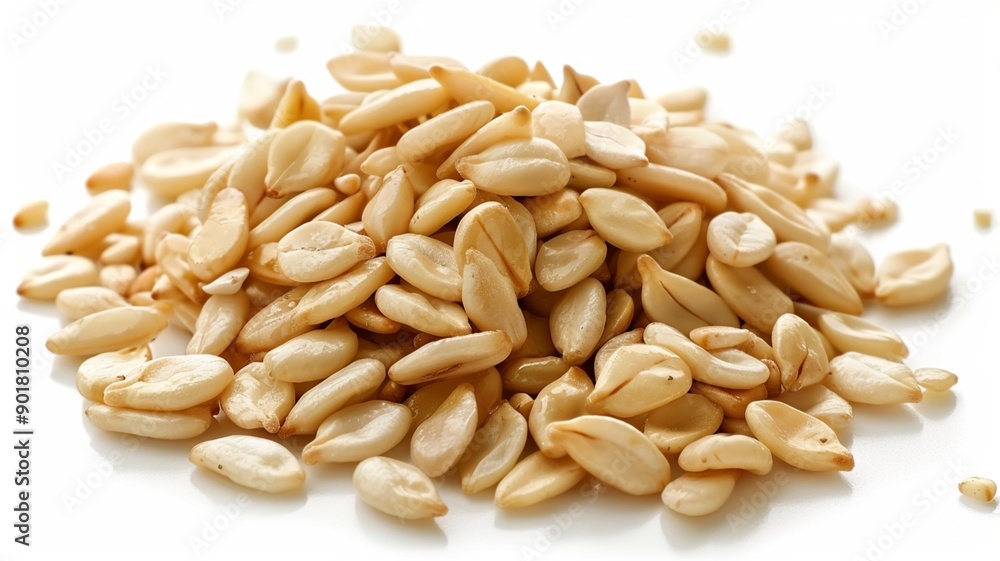 Close-up of Organic White Sesame seeds (Sesamum indicum) or white Til with shell in white ceramic bowl with the gradient background of White Sesame seeds. Close-up of Organic White Sesame seed
Close-up of Organic White Sesame seeds (Sesamum indicum) or white Til with shell in white ceramic bowl with the gradient background of White Sesame seeds. Close-up of Organic White Sesame seed
