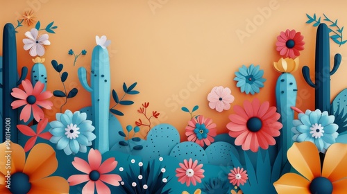 Colorful Sombrero Paper Crafts