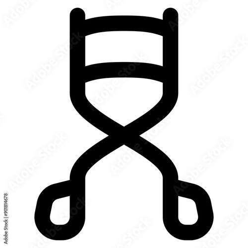 eyelash curler icon
