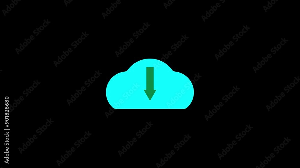 Stylish Download Bar Icon Animation with Cloud Upload Symbol – Modern and Smooth Motion Graphics for Digital Interfaces Stylish Download Bar Icon Animation with Cloud Upload Symbol – Modern and Smooth Motion Graphics for Digital Interfaces