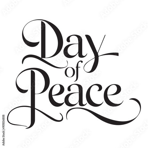Peace of Day vector icon design EPS