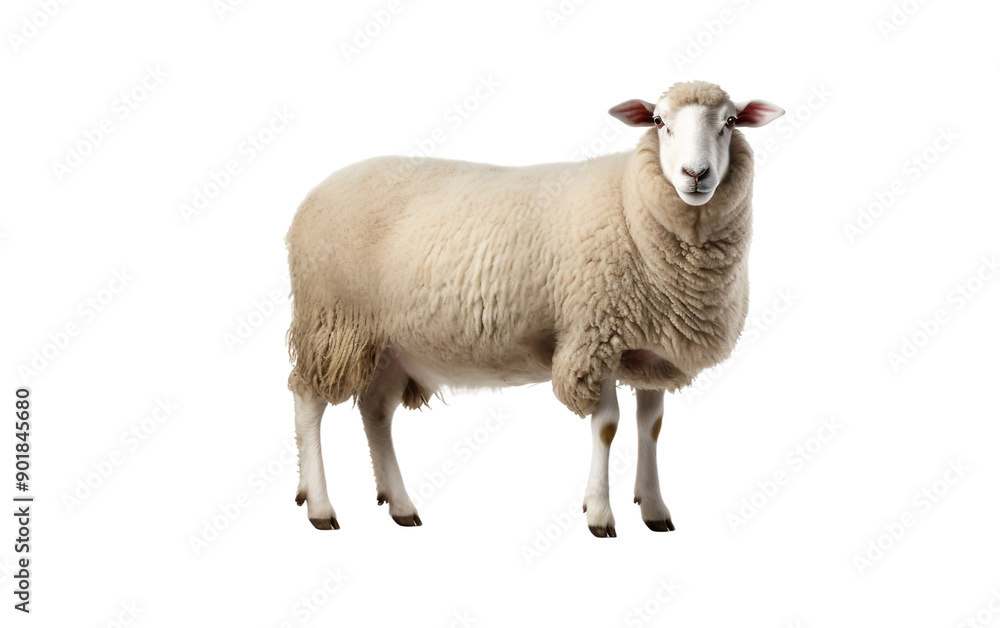Fluffy sheep with woolly coat, ideal for farm and livestock-themed projects. Fluffy sheep with woolly coat, ideal for farm and livestock-themed projects.