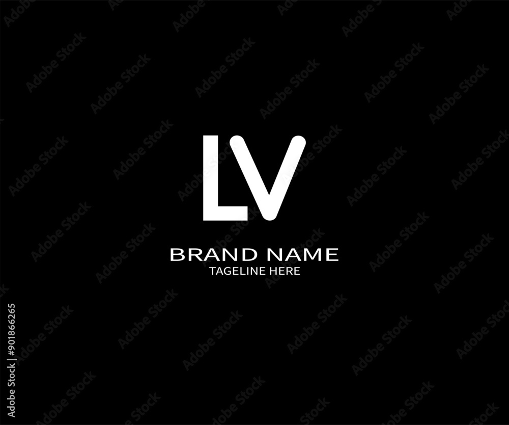 LV letter logo design. circle, triangle, hexagon, flat and simple style with white color variation letter logo set in one artboard. LV minimalist LV letter logo design. circle, triangle, hexagon, flat and simple style with white color variation letter logo set in one artboard. LV minimalist