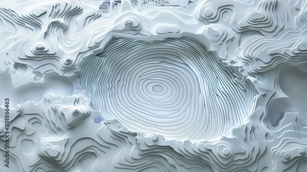 Big Data Technology and Cyber Security Concept with Intricate Paper Art Design Big Data Technology and Cyber Security Concept with Intricate Paper Art Design