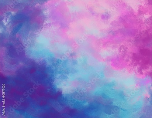 grunge background with blue, pink and purple colors watercolor pattern © Abele