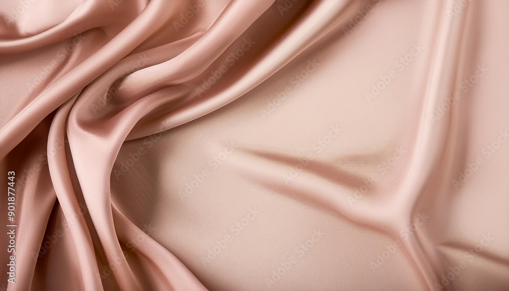Pink beige cream silk satin Draped fabric Light pale brown luxury elegant background with space for design Flat lay top view table Template Soft folds Sepia toned Vintage retro style Pink beige cream silk satin Draped fabric Light pale brown luxury elegant background with space for design Flat lay top view table Template Soft folds Sepia toned Vintage retro style