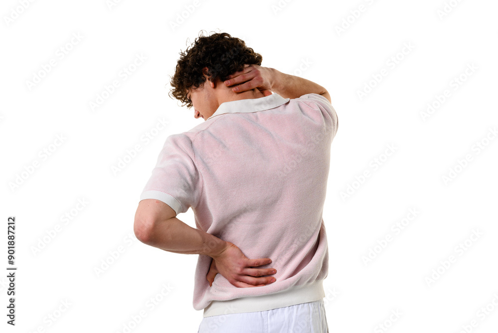 Suffering from scoliosis. Feeling muscular pain and pressure on joints. Struggling with bad posture, uneven shoulders and waist. Difficult curvature of spine. Suffering from scoliosis. Feeling muscular pain and pressure on joints. Struggling with bad posture, uneven shoulders and waist. Difficult curvature of spine.