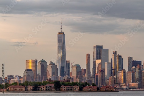 Photography toronto skyline at sunset