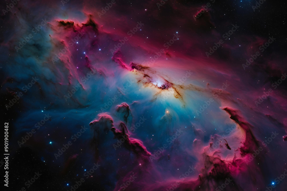 Fototapeta premium Galaxy's and nebulae