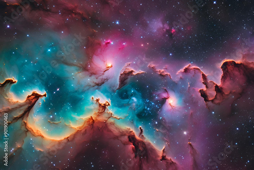 Wallpaper Mural Galaxy's and nebulae Torontodigital.ca