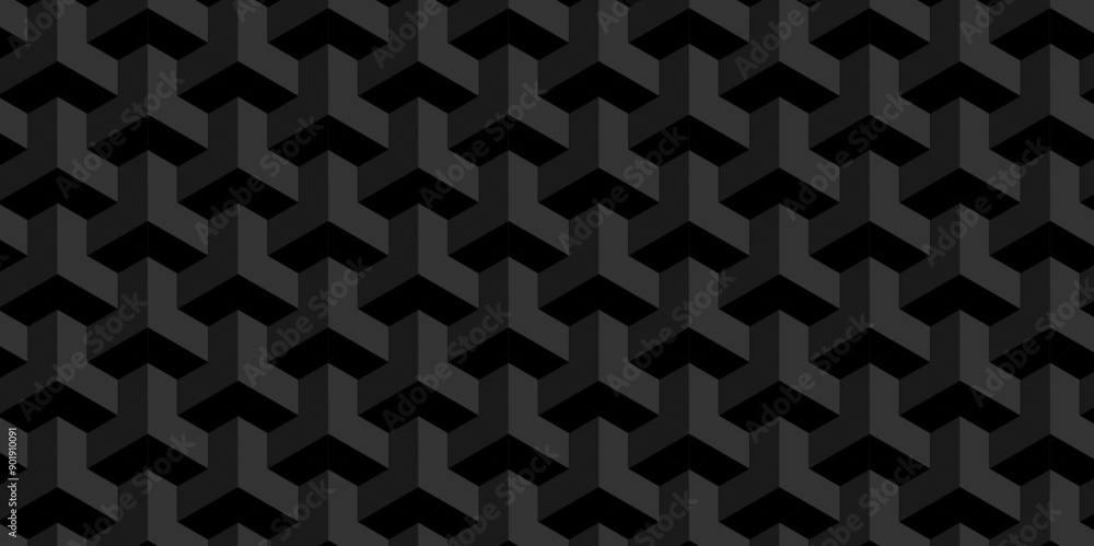 Minimal cubes geometric tile and mosaic wall grid backdrop hexagon technology wallpaper background. Black and gray block cube structure backdrop grid triangle texture vintage design. Minimal cubes geometric tile and mosaic wall grid backdrop hexagon technology wallpaper background. Black and gray block cube structure backdrop grid triangle texture vintage design.