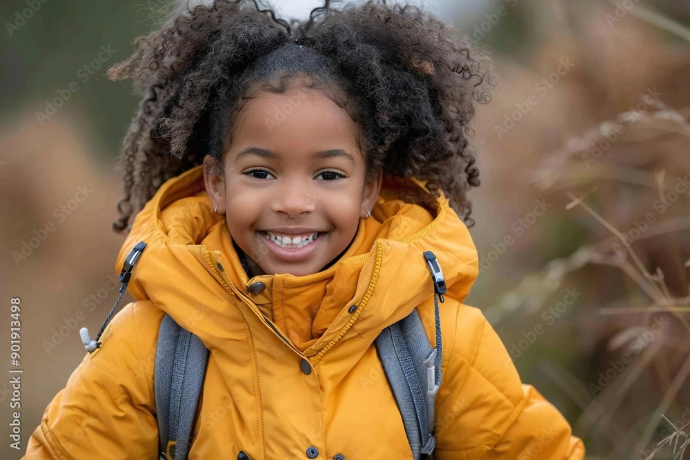 photo of an excited child walking confidently to school, embracing the back-to-school season with joy and happiness. photo of an excited child walking confidently to school, embracing the back-to-school season with joy and happiness.
