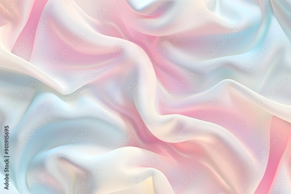 Obraz premium A seamless pattern of soft, pastel gradient, creating a gentle and refined background for product showcases 