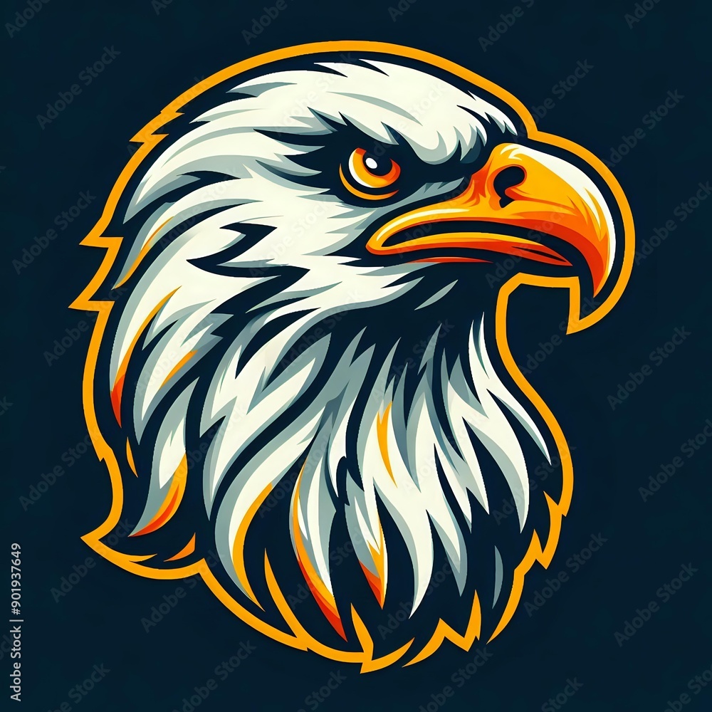 eagle head vector illustration eagle head vector illustration