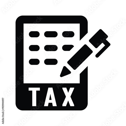 Tax return icon
