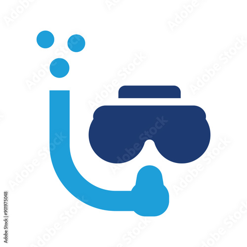 Wallpaper Mural Snorkelling icon Torontodigital.ca