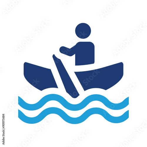 Canoeing icon