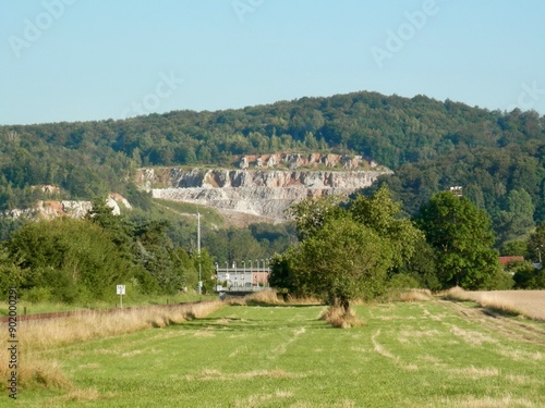 karstige Landschaft bei Woffleben, Sängerplatz photo