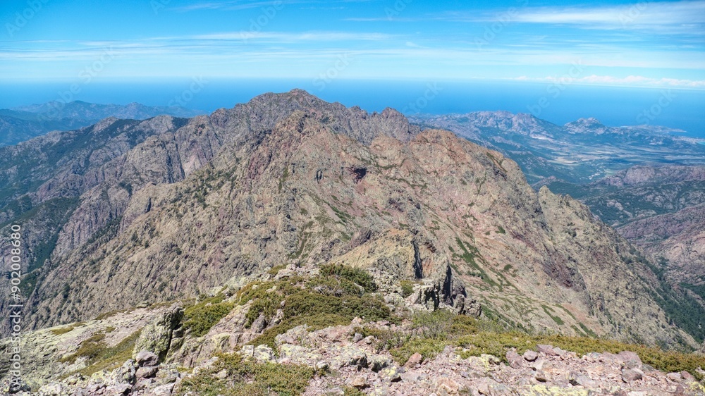 hiking the GR20 trail corsica island france hiking the GR20 trail corsica island france