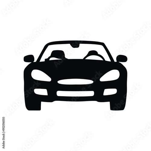 Cars icon vector, Icons of gray cars. flat vector icons on white background