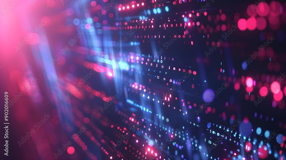 Abstract technology big data background concept Abstract technology big data background concept